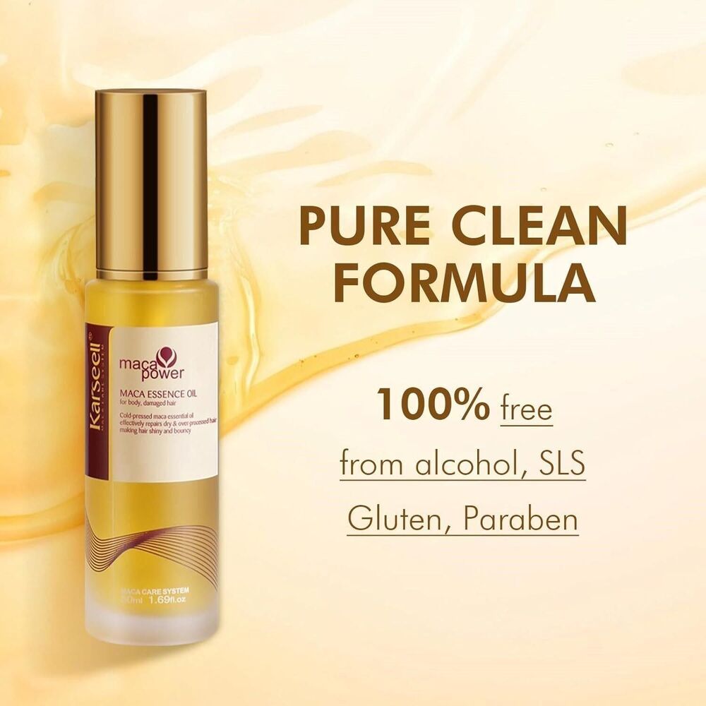 Karseell Moroccan Argan Oil for Hair Healing Cold Pressed Weightless Serum 50ml - Picture 5 of 11